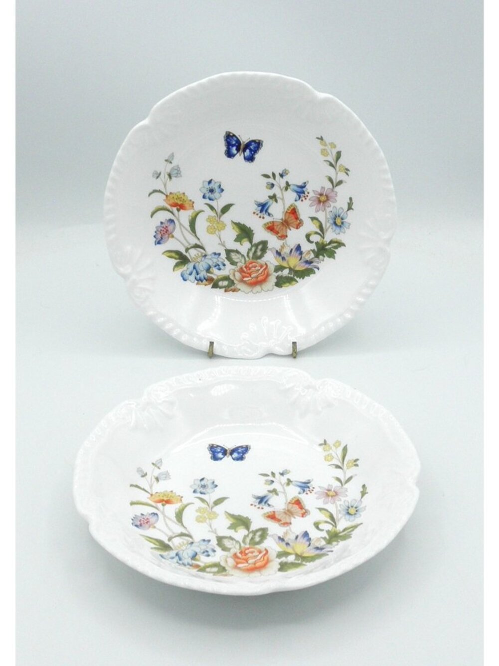 Cottage Garden by Aynsley Georgian Tray Set of 2 Pattern Code: AYNOGA